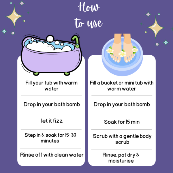 Organic buttercup bath bombs