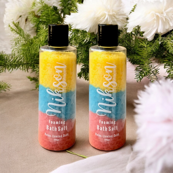 Rainbow Dust Bath Salt - Epsom & Sea salt for bucket & tub (pack of 2)
